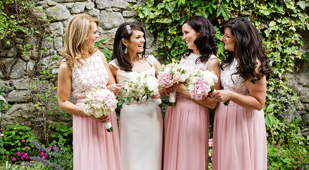 pink bridesmaid dresses