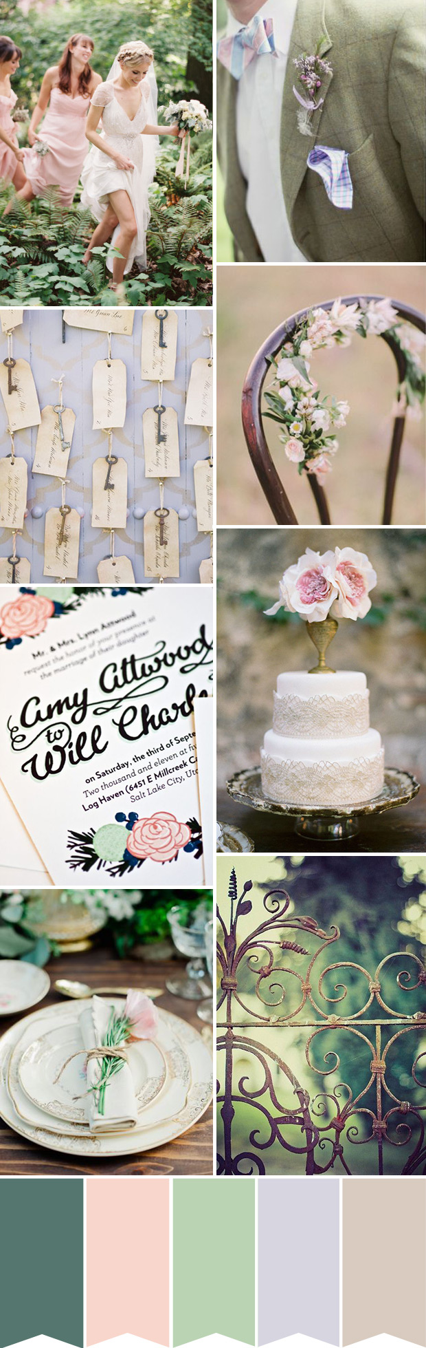 Secret Garden Wedding Inspiration