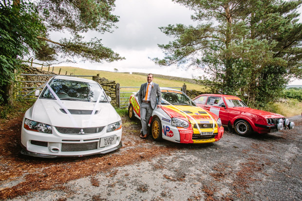 groom and his race cars