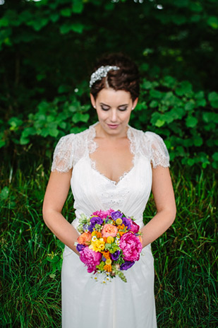 beautiful bride Faye