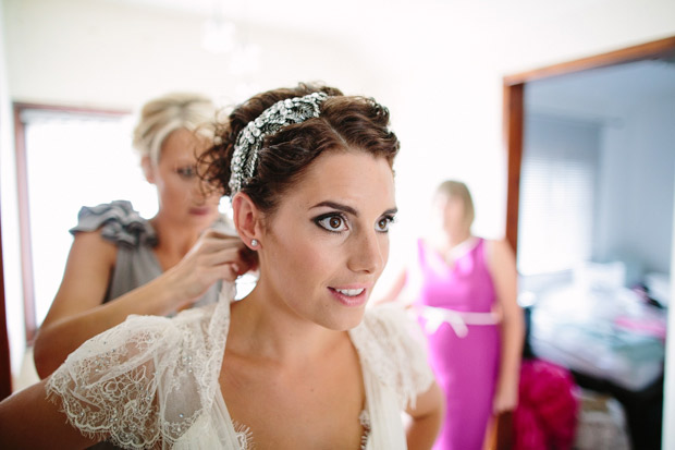 bride getting ready