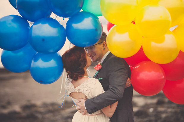 Up Up and Away - A Super Cute Balloon filled Elopement | onefabday-com.go-vip.net