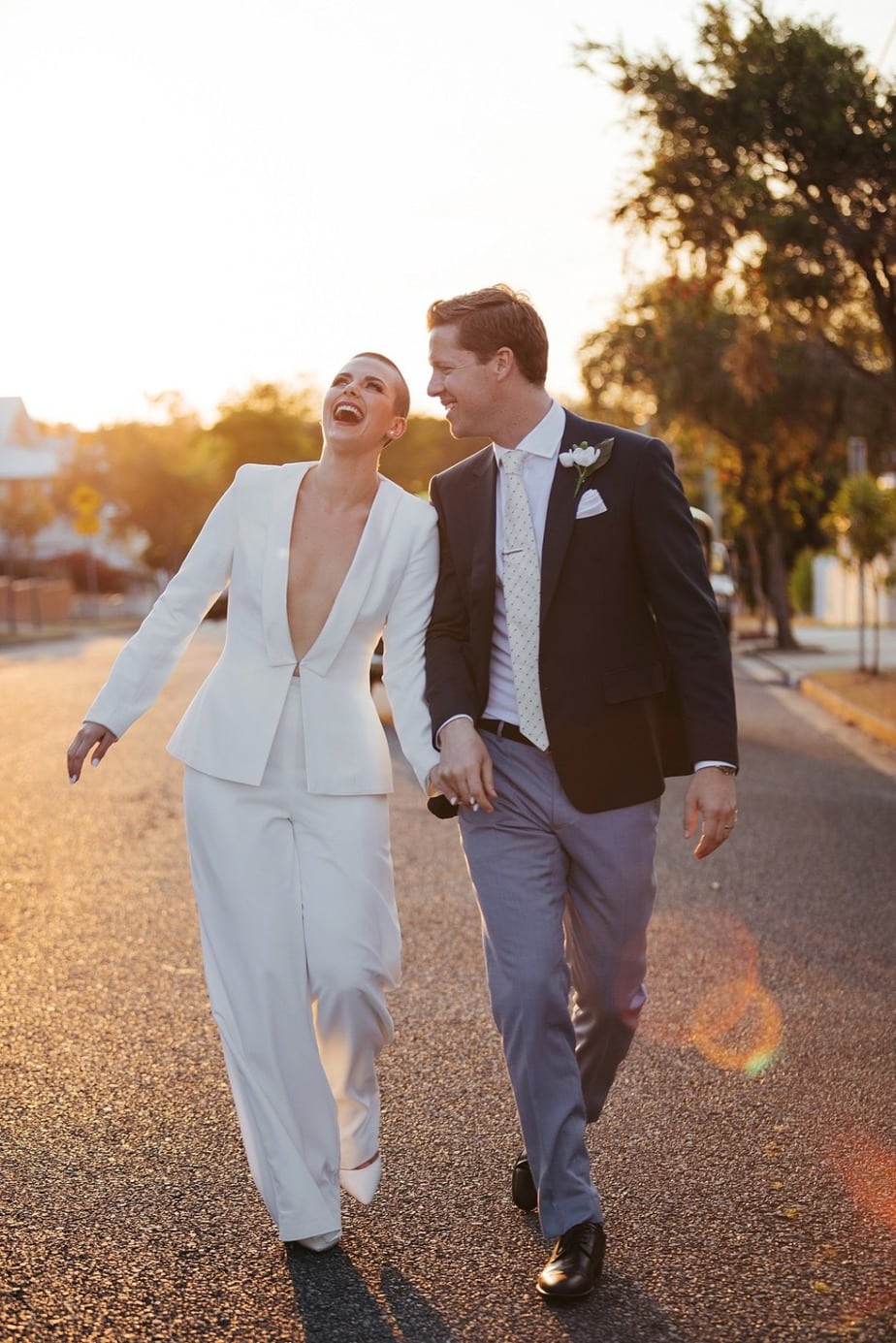 Bridal trousers, brides in jumpsuits, brides in trousers, brides in suits, wedding dress alternatives