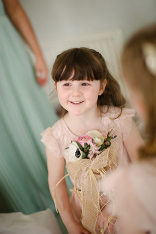 sweet flower girl style complete with flower wand! | onefabday.com