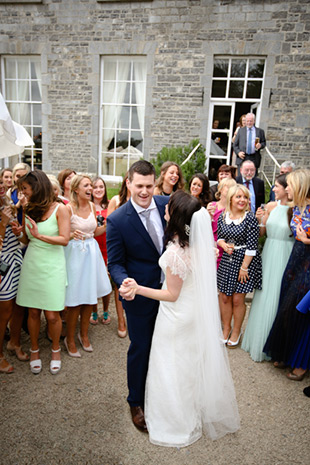 outdoor first dance! Caoimhe and Keith's Millhouse Wedding by Will O Reilly | onefabday.com