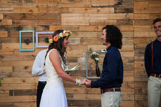 Outdoor wedding ceremony | onefabday.com