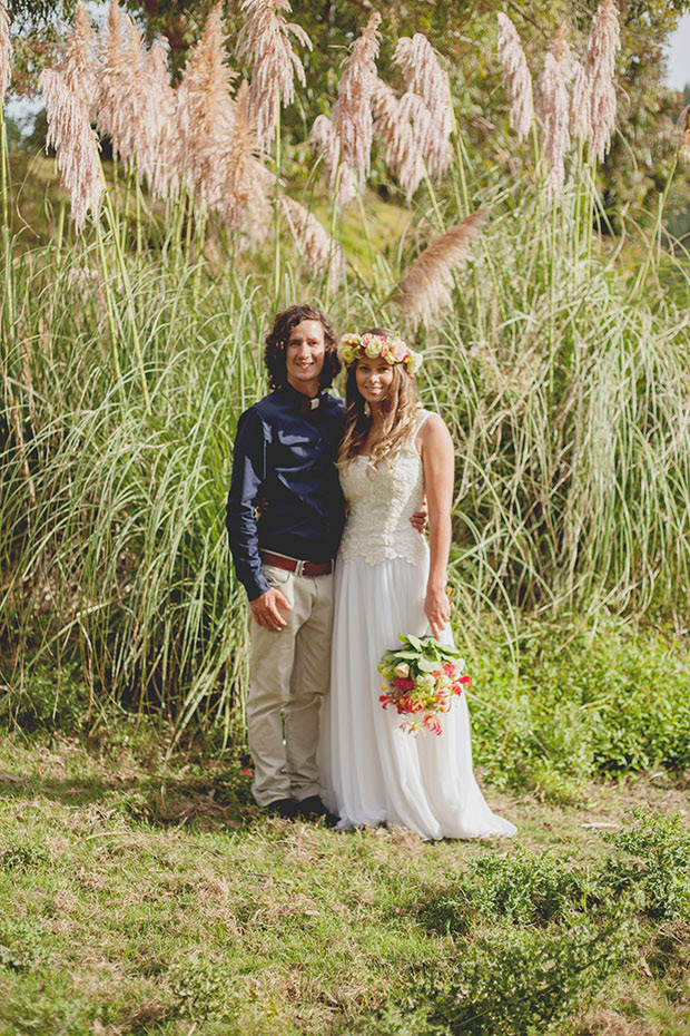 Romantic lakeside wedding portraits | onefabday.com