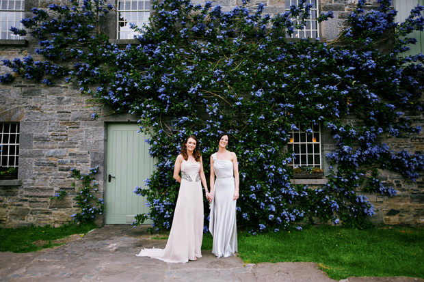 Dee and Fiona's Fab Civil Ceremony at Ballymagarvey Village by Elisha Clarke | onefabday.com 