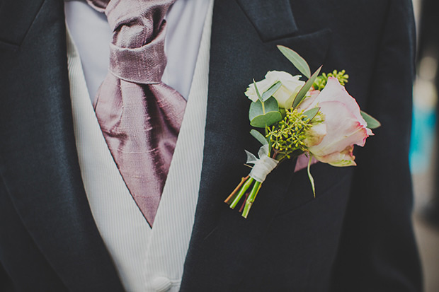 pretty pastel boutonniere | onefabday.com