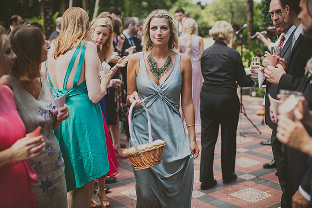 pretty soft green pastel Ghost bridesmaids dresses | onefabday.com