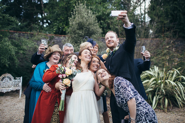 fun wedding guest shot!