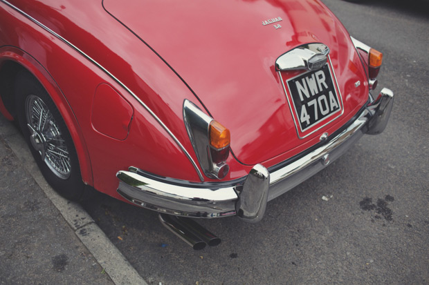 vintage wedding car | onefabday.com