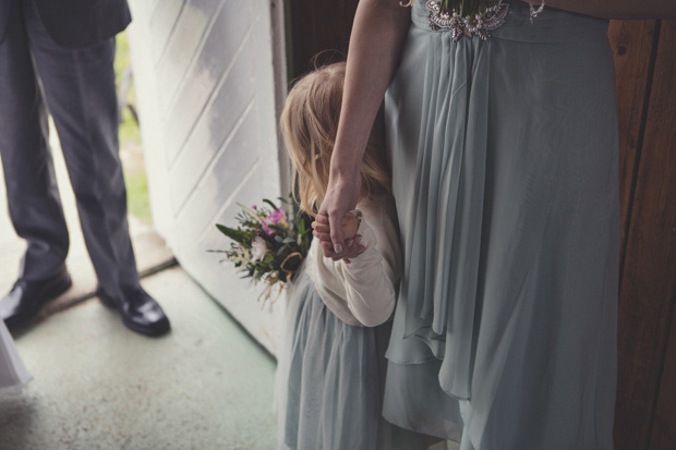 bridesmaid and flowergirl | onefabday.com