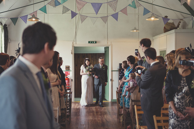 just married drinks | confetti toss! Fiona and David's vintage style wedding by Lisa Jane Photography | onefabday.com