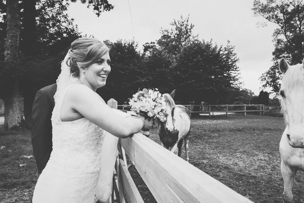 Beautiful wedding portraits with horses | onefabday.com