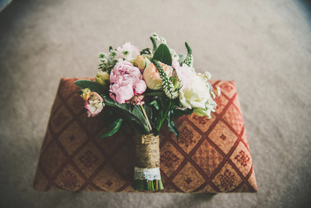 Beautiful pink and cream bouquet | onefabday.com