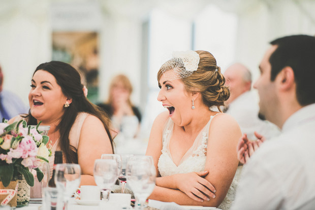 Bride with birdcage veil | onefabday.come