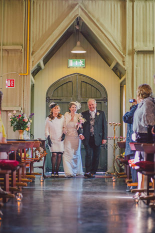 bride Larissa with her Mum and Dad | onefabday.com