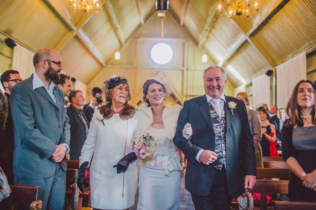 bride Larissa with her Mum and Dad | onefabday.com