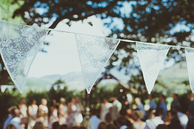 boho outdoor wedding ceremony