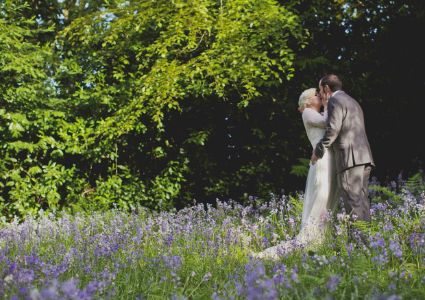 Garden party wedding at trudder lodge