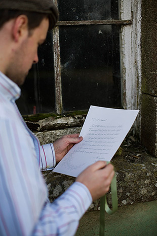 romantic love letter shoot by Candy Stripe Photoraphy | onefabday.com