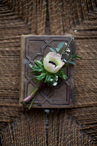 anemone boutonniere | onefabday.com 