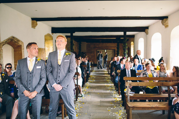 groom Rony waiting on his bride!  | onefabday.com