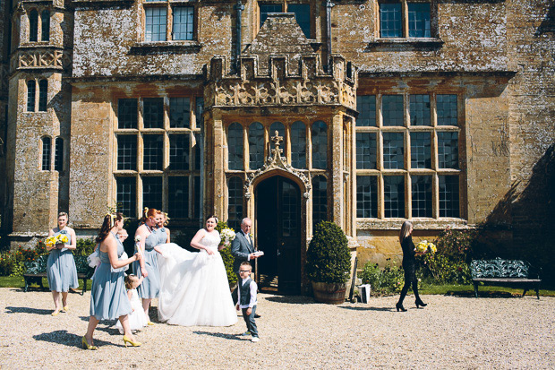 Beautiful English wedding at Brympton Devercy Somerset  | onefabday.com