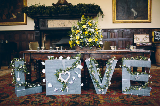 Love wedding signage | onefabday.com