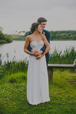 Conor and Anna's Rustic Boho Limepark Cottages Real Wedding by Gather and Tides | onefabday.com