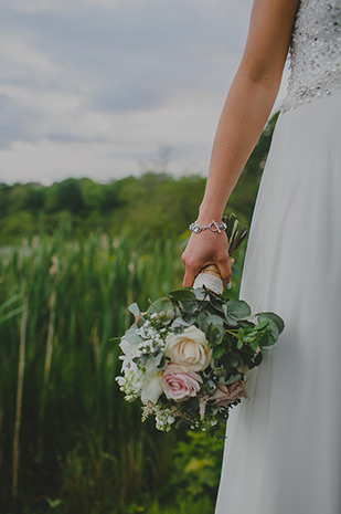 rose bridal bouquet | onefabday.com