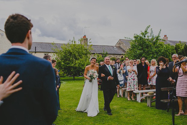 bride Anna and her dad | onefabday.com