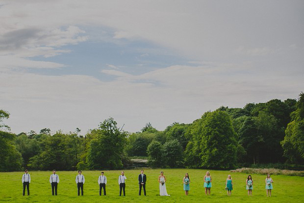 Conor and Anna's Rustic Boho Limepark Cottages Real Wedding by Gather and Tides | onefabday.com