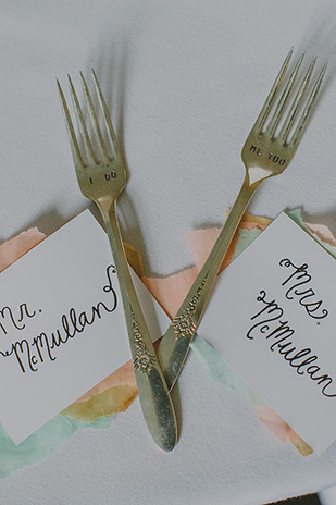 I Do - Me Too wedding forks | onefabday.com