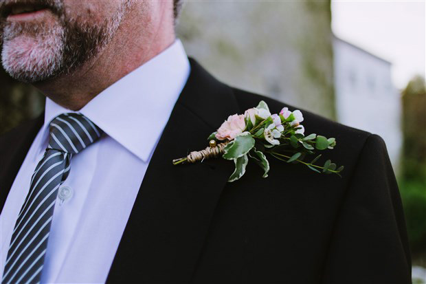 winter boutonniere  | onefabday.com 