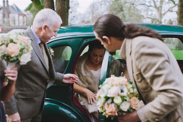 vintage wedding car | onefabday.com