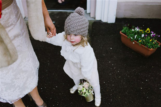 winter wedding flowergirl style | onefabday.com