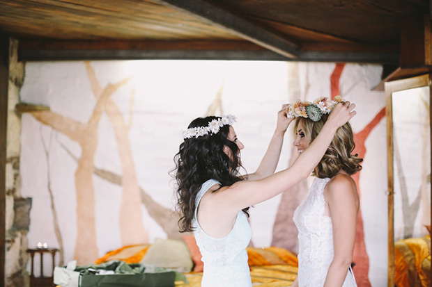 Natalie and Nicole's fab colourful wedding by Lara Hotz | onefabday.com