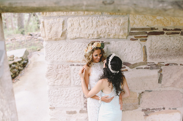 Natalie and Nicole's fab colourful wedding by Lara Hotz | onefabday.com