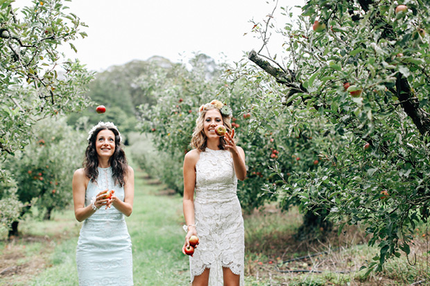 Natalie and Nicole's fab colourful wedding by Lara Hotz | onefabday.com