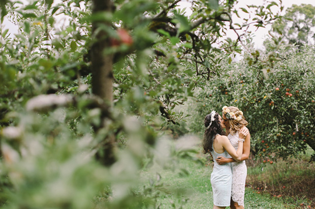 Natalie and Nicole's fab colourful wedding by Lara Hotz | onefabday.com