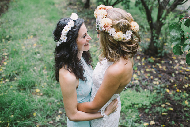 Natalie and Nicole's fab colourful wedding by Lara Hotz | onefabday.com