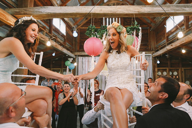 Natalie and Nicole's fab colourful wedding by Lara Hotz | onefabday.com