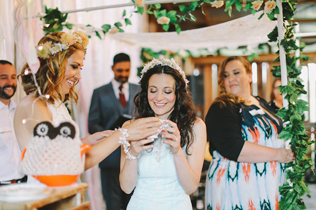 Natalie and Nicole's fab colourful wedding by Lara Hotz | onefabday.com