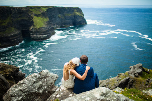 Stunning cliffside wedding portraits | onefabday-com.go-vip.net