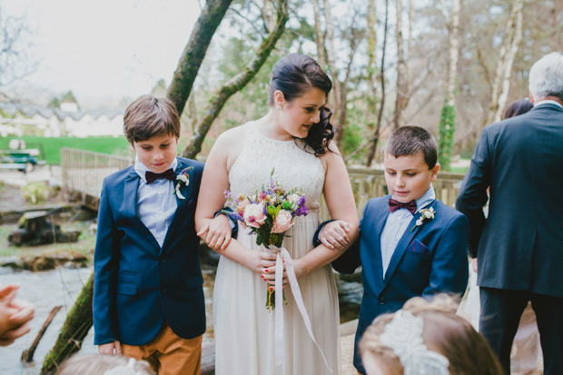 cream bridesmaids dress | onefabday.com