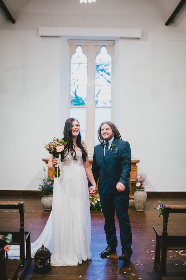 Natalie and Ciaran's Brooklodge Wedding by Katie Farrell Photography | onefabday.com