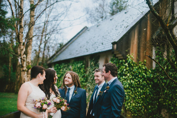 Natalie and Ciaran's Brooklodge Wedding by Katie Farrell Photography | onefabday.com