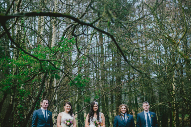 rustic bridal party shot | onefabday.com